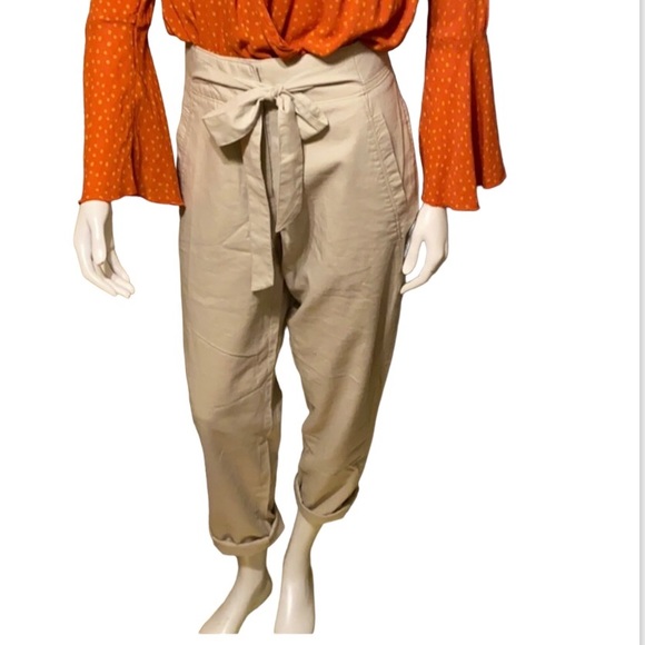 GAP Pants & Jumpsuits Nwot Gap Womens Linen Pants Tie Waist Sz 4